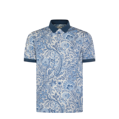 MAYFEYR - Etro - T-Shirt E Polo Blu - MRMD0004AKF83X0801