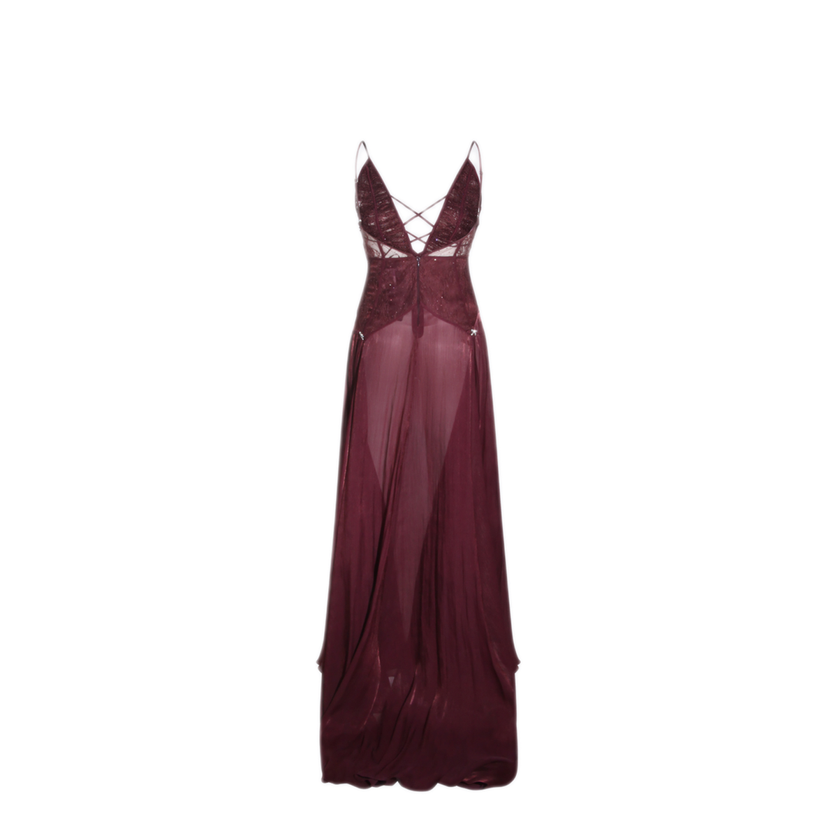 MAYFEYR - NISSA - Dresses - RRS16319BURGUNDY
