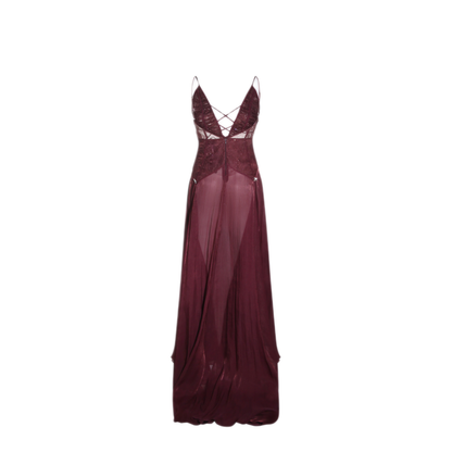 MAYFEYR - NISSA - Dresses - RRS16319BURGUNDY