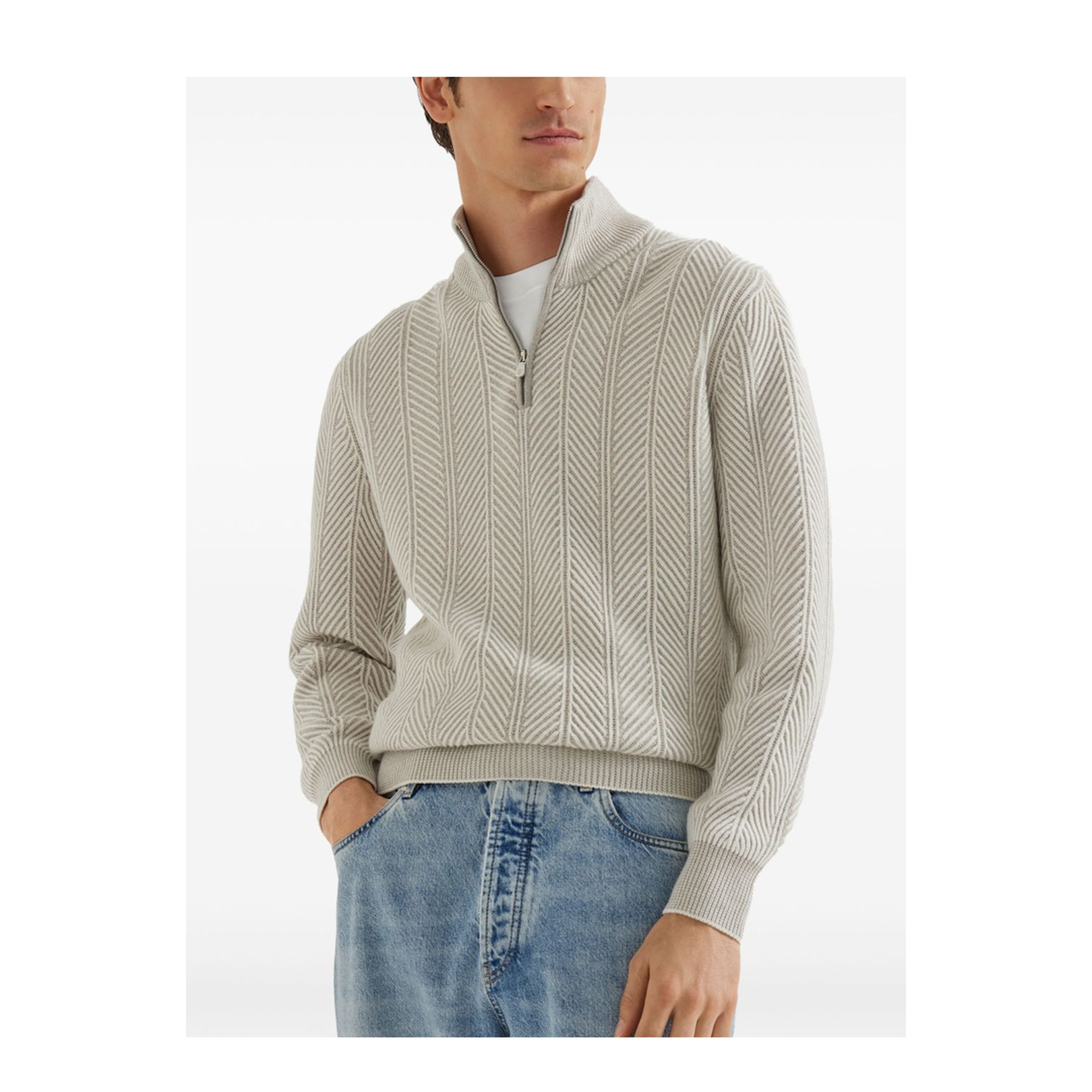 Cashmere Turtle Neck Jumper