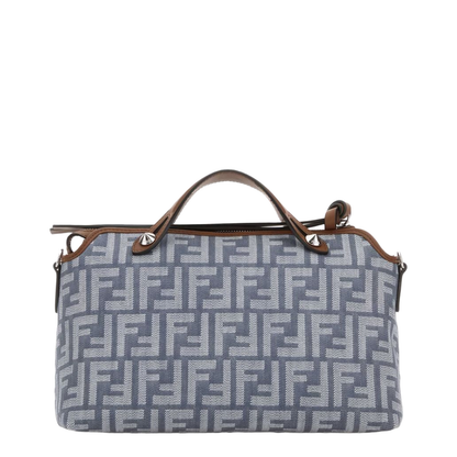 By The Way Medium Jacquard Shoulder Bags - Blue