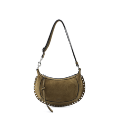Medium Small Suede Calfskin Baguette Bag - Marrone