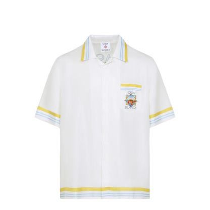 MAYFEYR - Casablanca - Flower Court Icon Shirt - MSS26SH00304