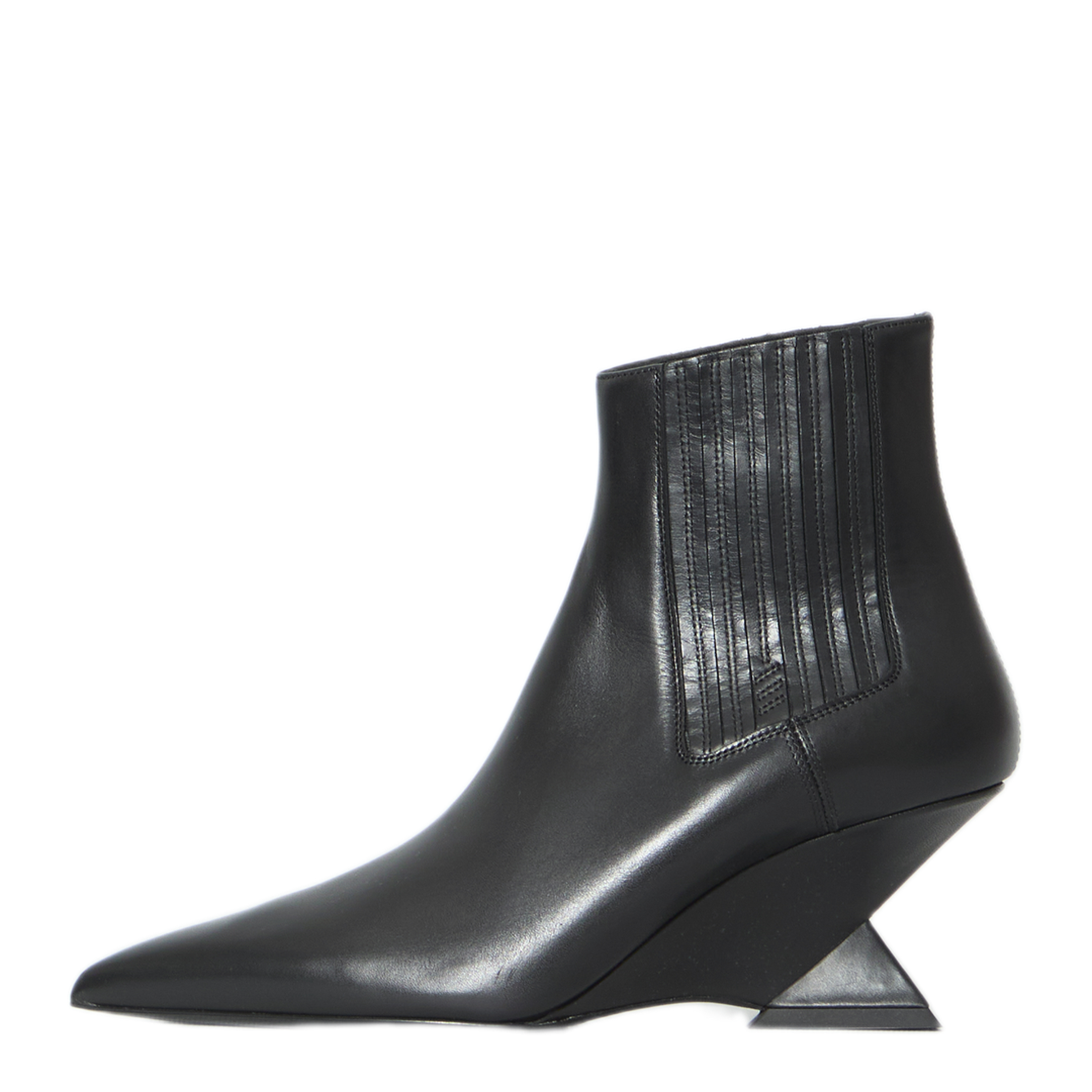 MAYFEYR - The Attico - Cheope Black Ankle Boots - 261WSH00921019AA100