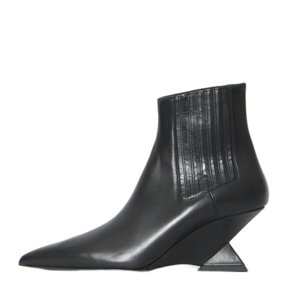 MAYFEYR - The Attico - Cheope Black Ankle Boots - 261WSH00921019AA100