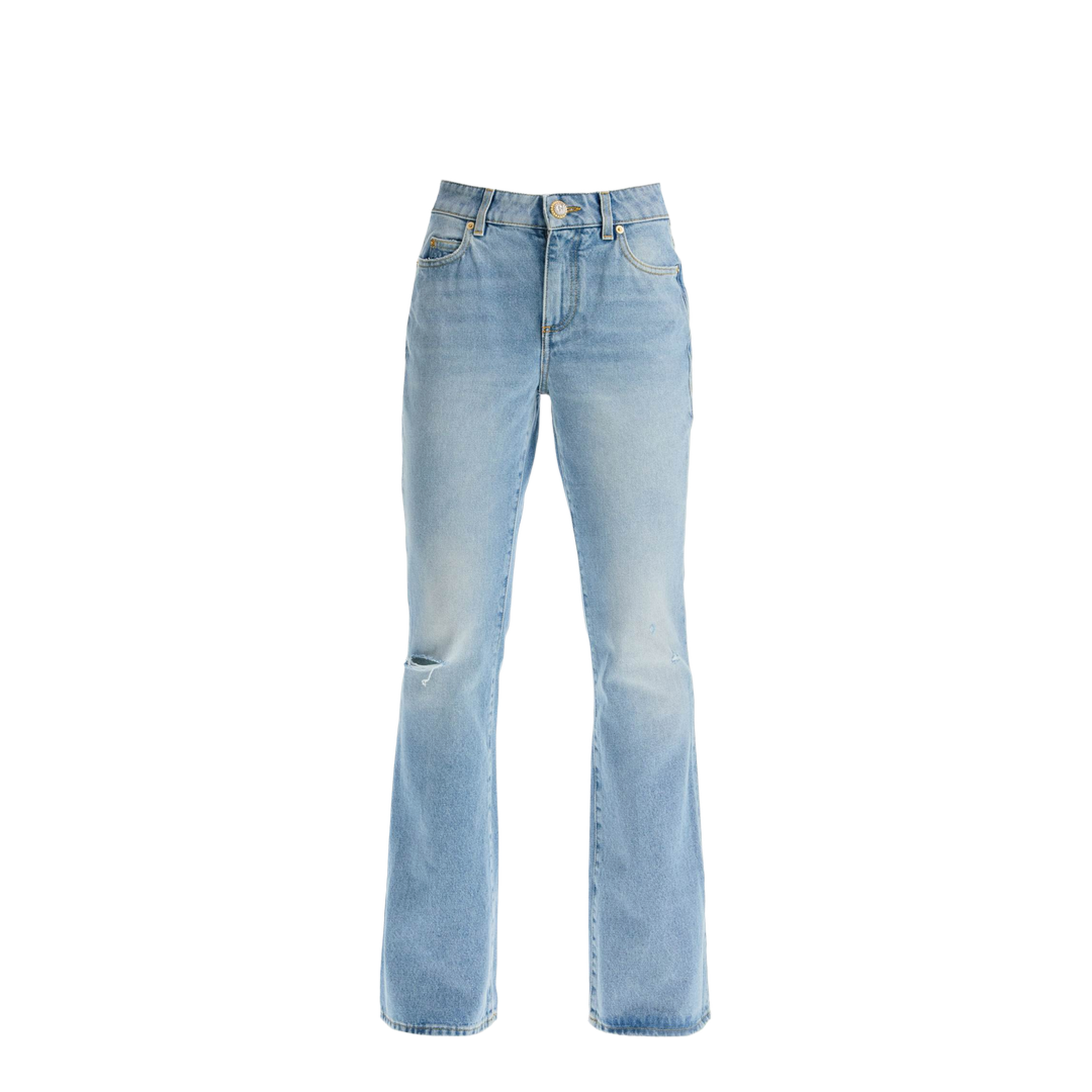 Light Blue Cotton Jeans