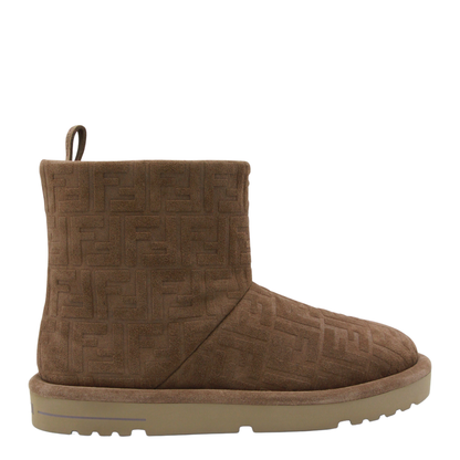 Ankle Boots Leather Brown