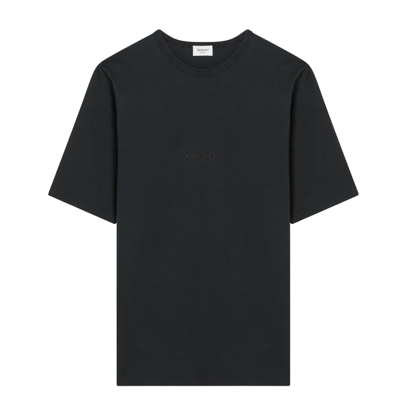 Black Washed Cotton T-Shirt