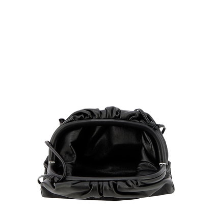 Mini Leather Pouch - Black