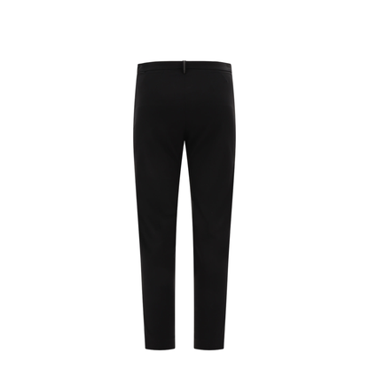 High-Waisted Cropped Trousers