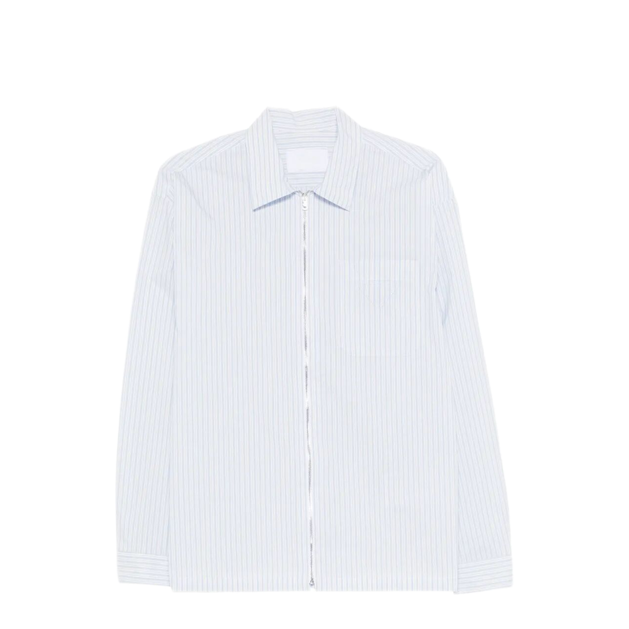 MAYFEYR - Prada - Striped Shirt With Full Zip - SC855SOOO189HF0W81