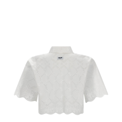 MAYFEYR - MSGM - Camicie Con Motivo Traforato - 4041MDE1626712202