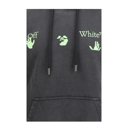 MAYFEYR - Off-White - Bacco Arrow Skate Hooded Sweatshirt - OMBB085F26FLE00T00001