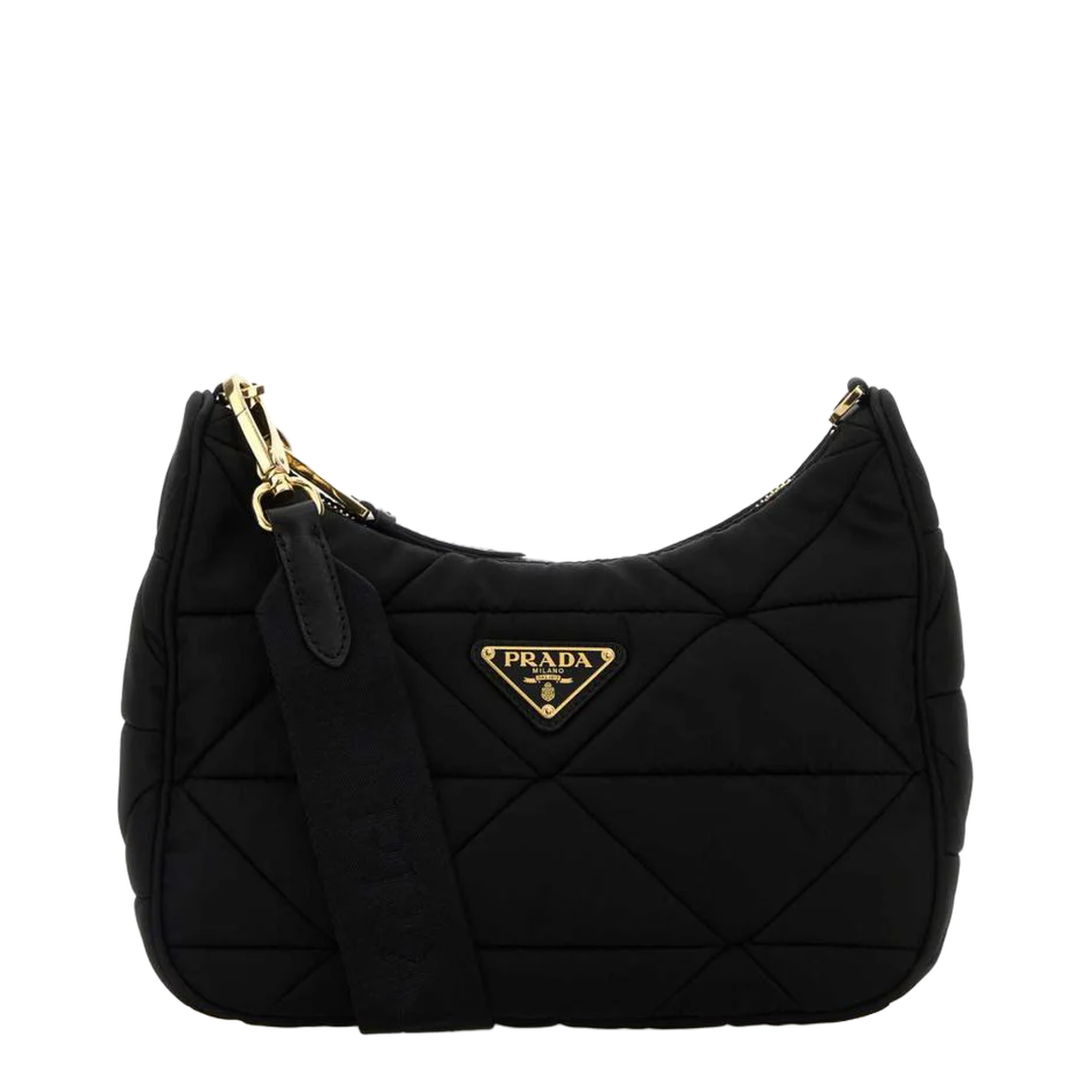 Padded Re-Nylon Crossbody Bag