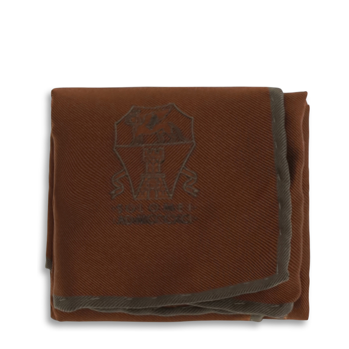 MAYFEYR - Brunello Cucinelli - Printed Logo Silk Pocket Square - MI8900091C9760
