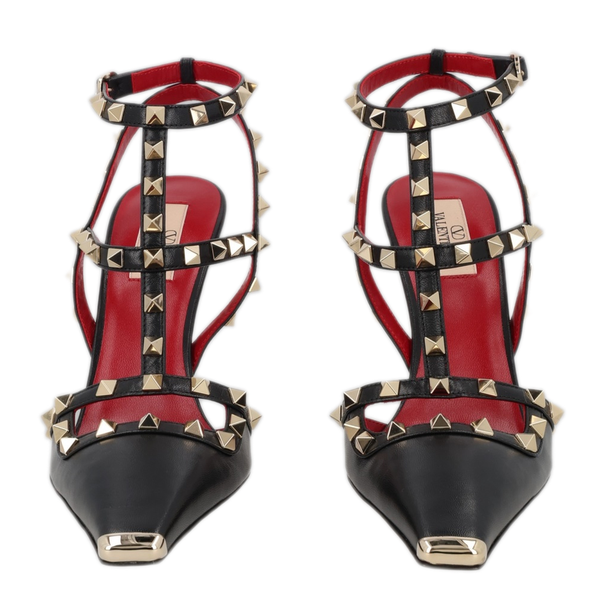 Ankle Strap Rockstud Pumps