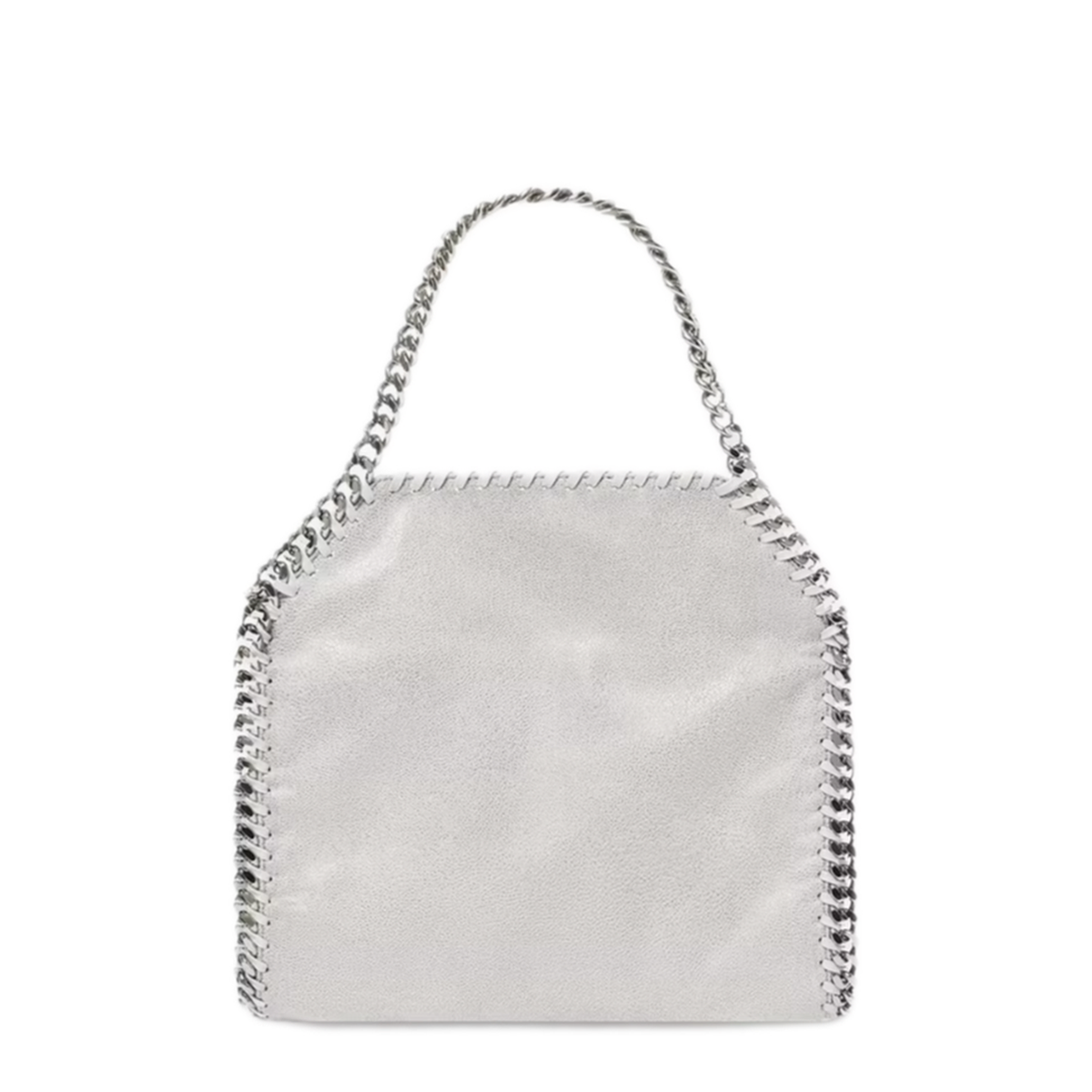 Falabella Mini Polyester Tote - Pearl Grey