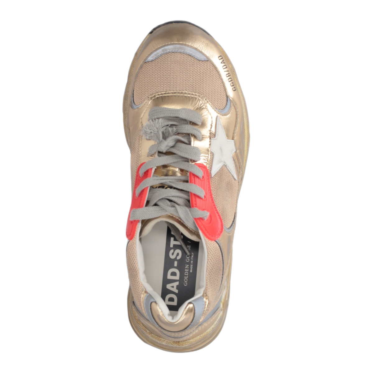 MAYFEYR - Golden Goose - Running Dad New Net Leather Sneakers - GWF00884F00121165120