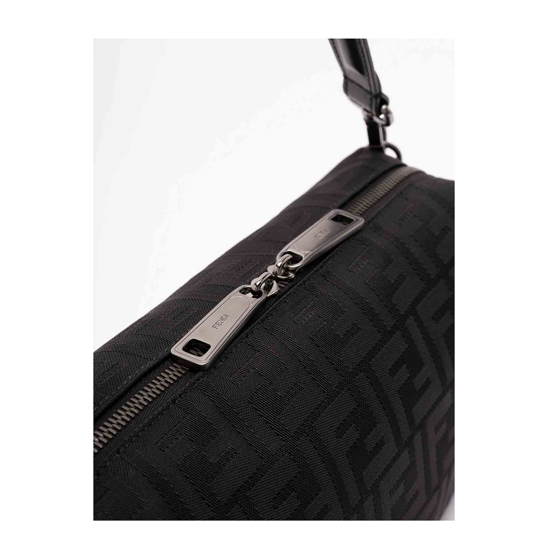Medium Fabric Black Bag