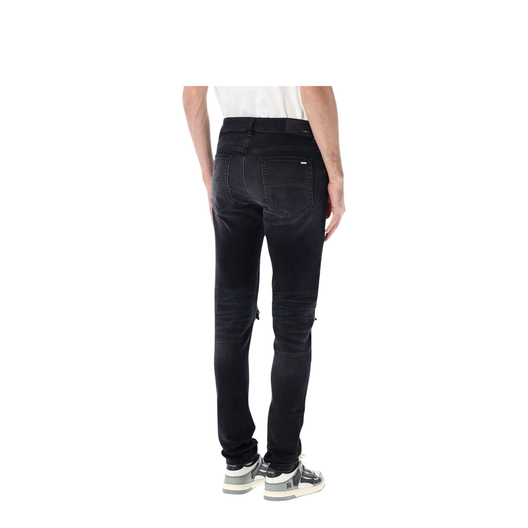 Ultrasuede Skinny Jeans in Stretch Denim Black