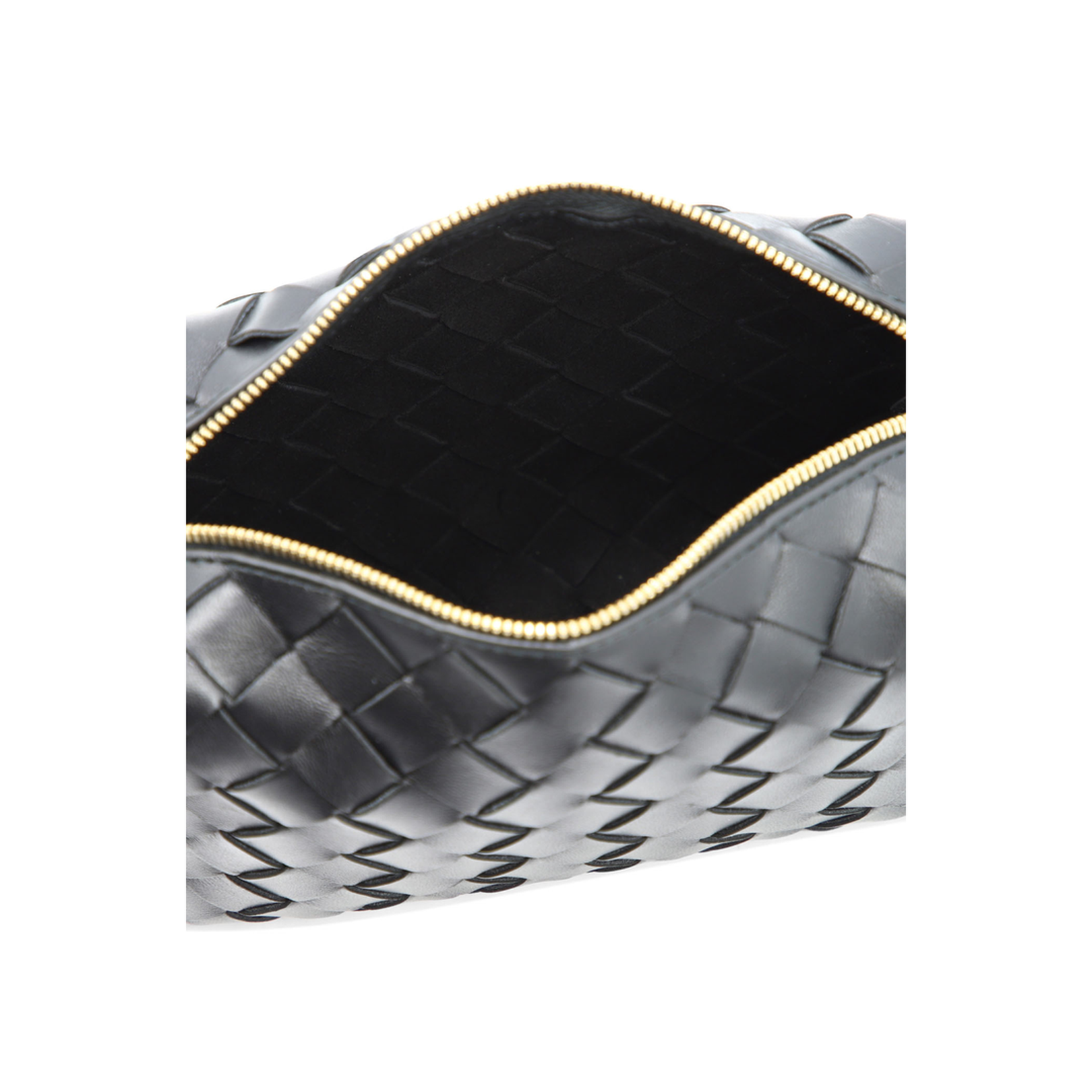 Loop Mini Leather Camera Bags - Black