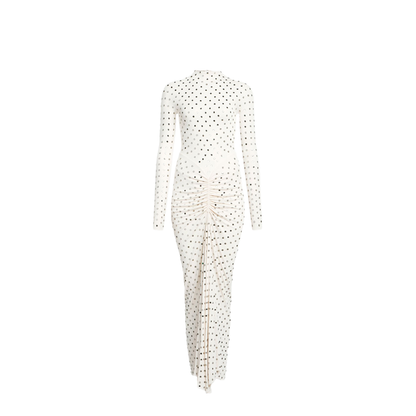 MAYFEYR - Alaia - Draped Fluid Strass Jersey Dress - AA9R2916X096CA26