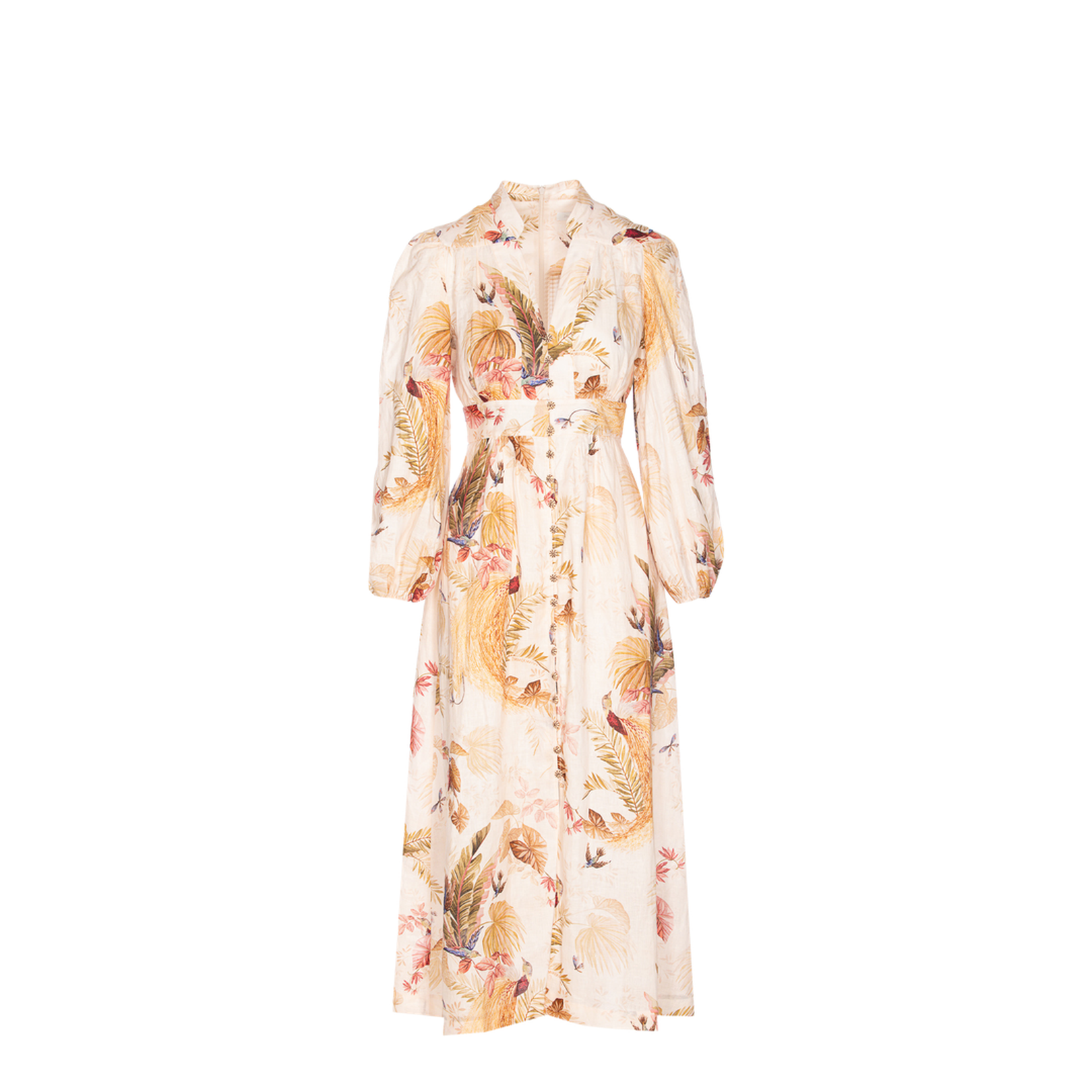 Ascension Printed Linen Dress