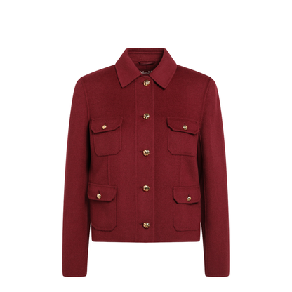 MAYFEYR -  - Jacket In Ruby Wool And Cashmere - MSTVENEREWO082