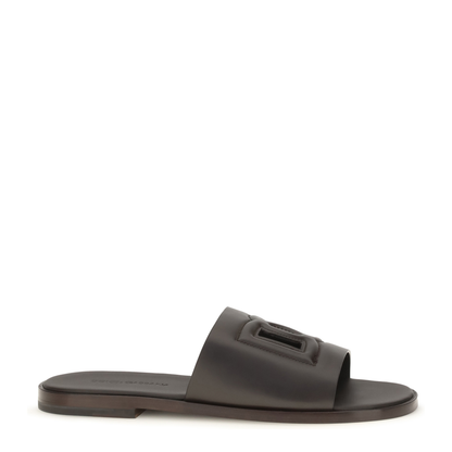 MAYFEYR - Dolce & Gabbana - Embossed Logo Sandals - A80397A03638H042