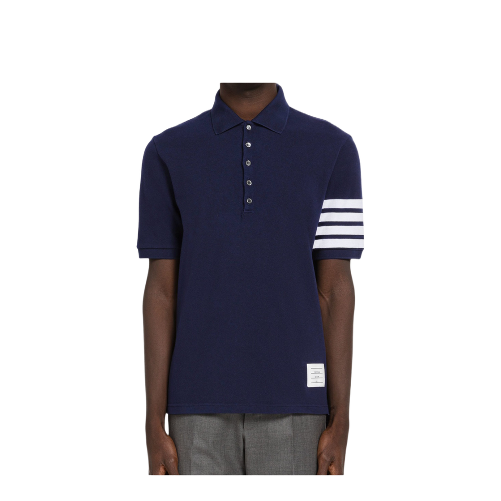 4Bar Cotton Polo Shirt