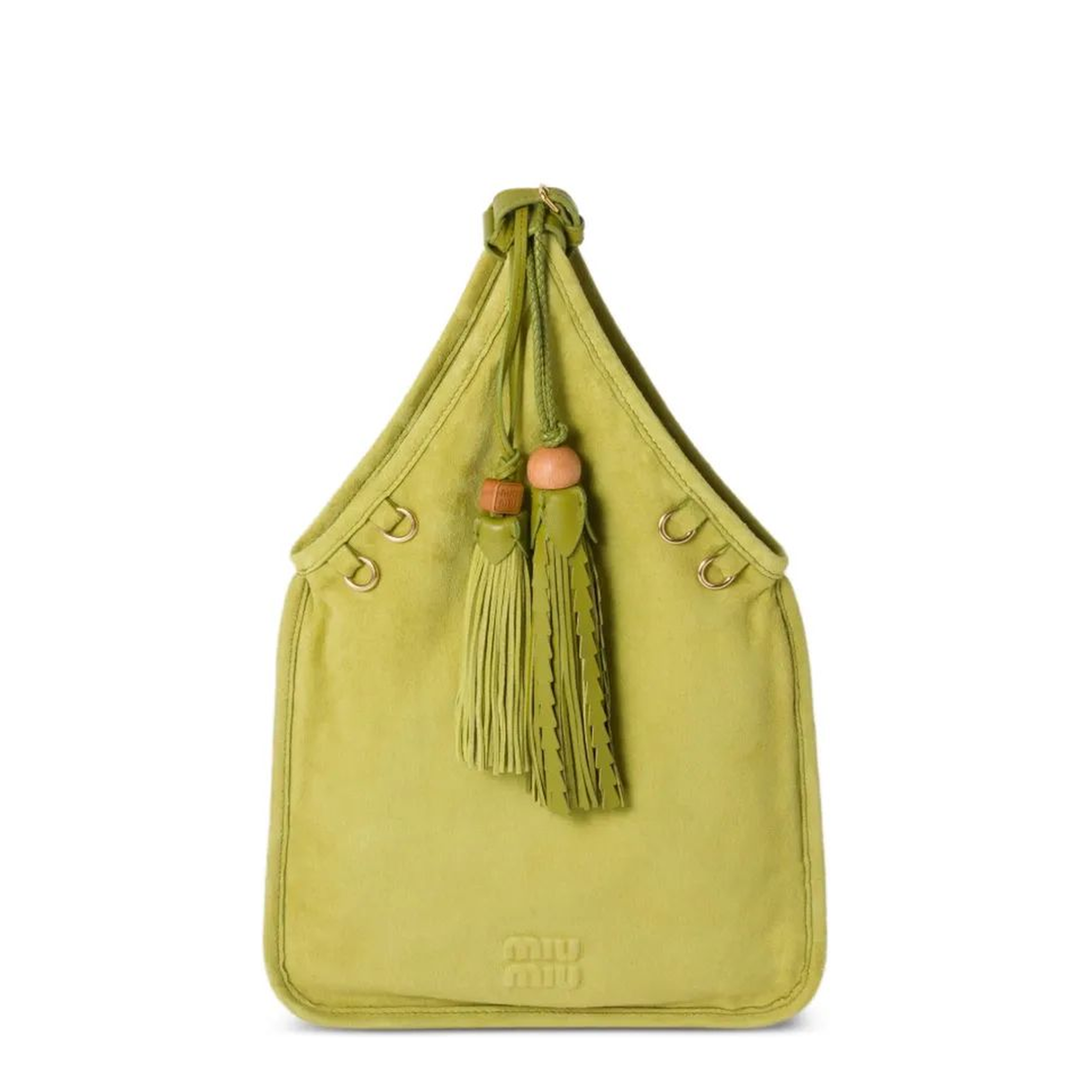 MAYFEYR - Miu Miu - Suede Bag - 5BA295VOLO2CSSF077G