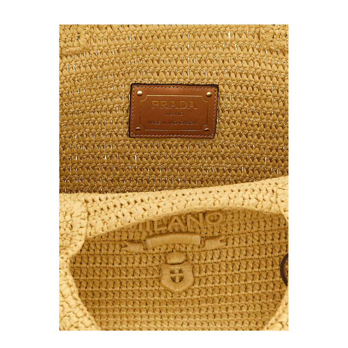 MAYFEYR - Prada - Raffia Shopping Bag - 1BG635VOUO2M2TF0018