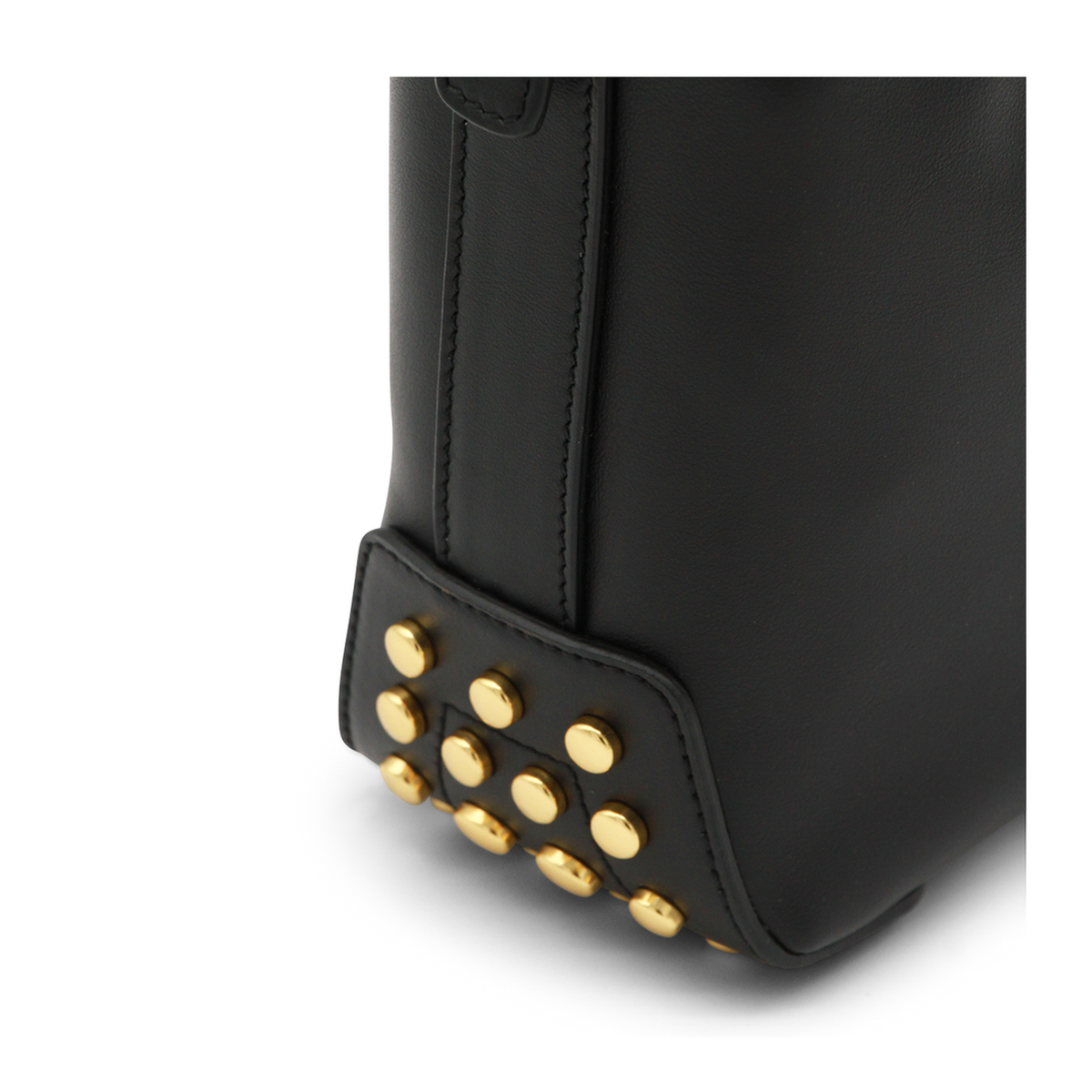 Mini Calfskin Tote - Black
