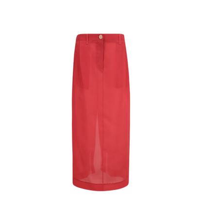 MAYFEYR - Khaite - Lucian Midi Skirt - 41493002W3002625
