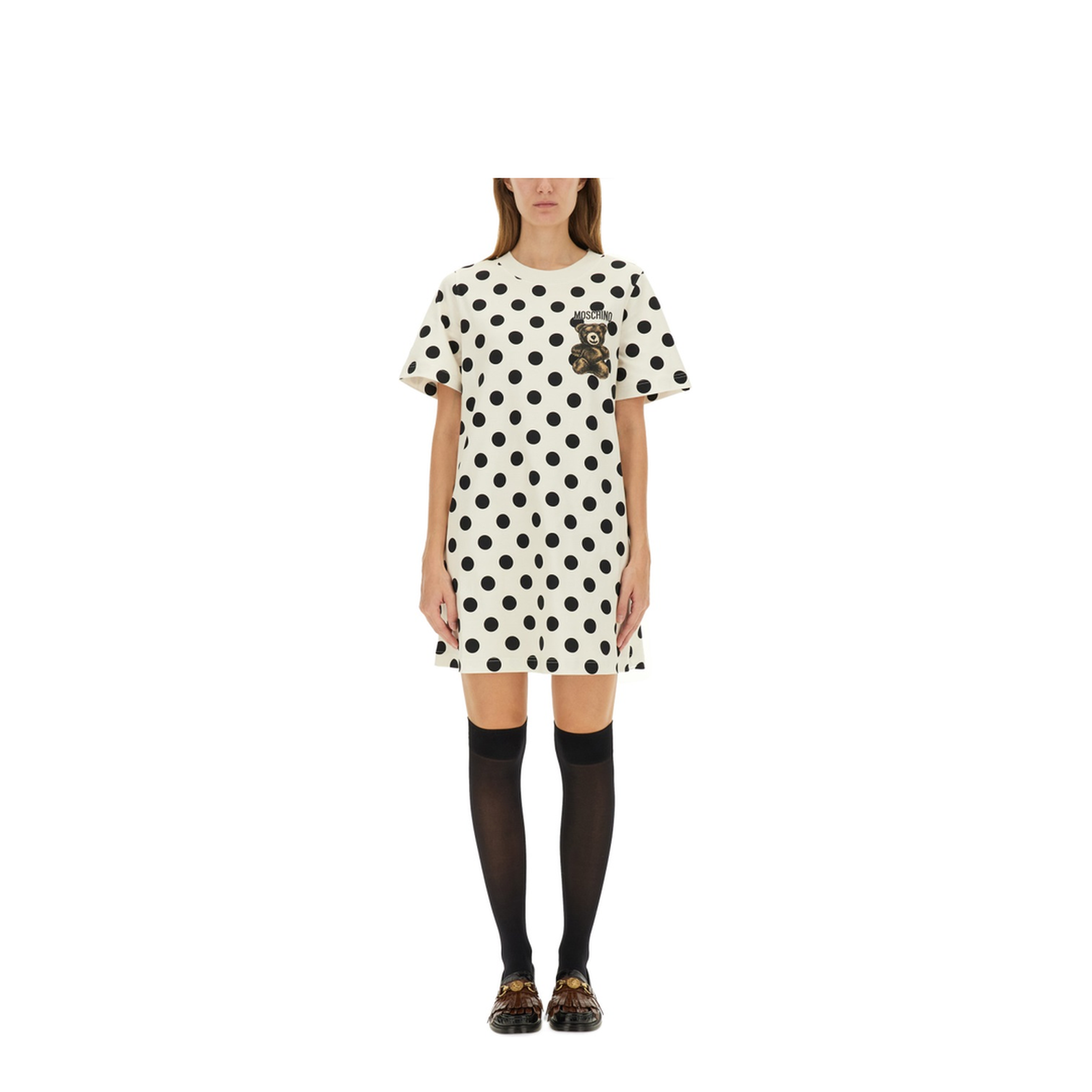 Teddy Polka Dots Dress