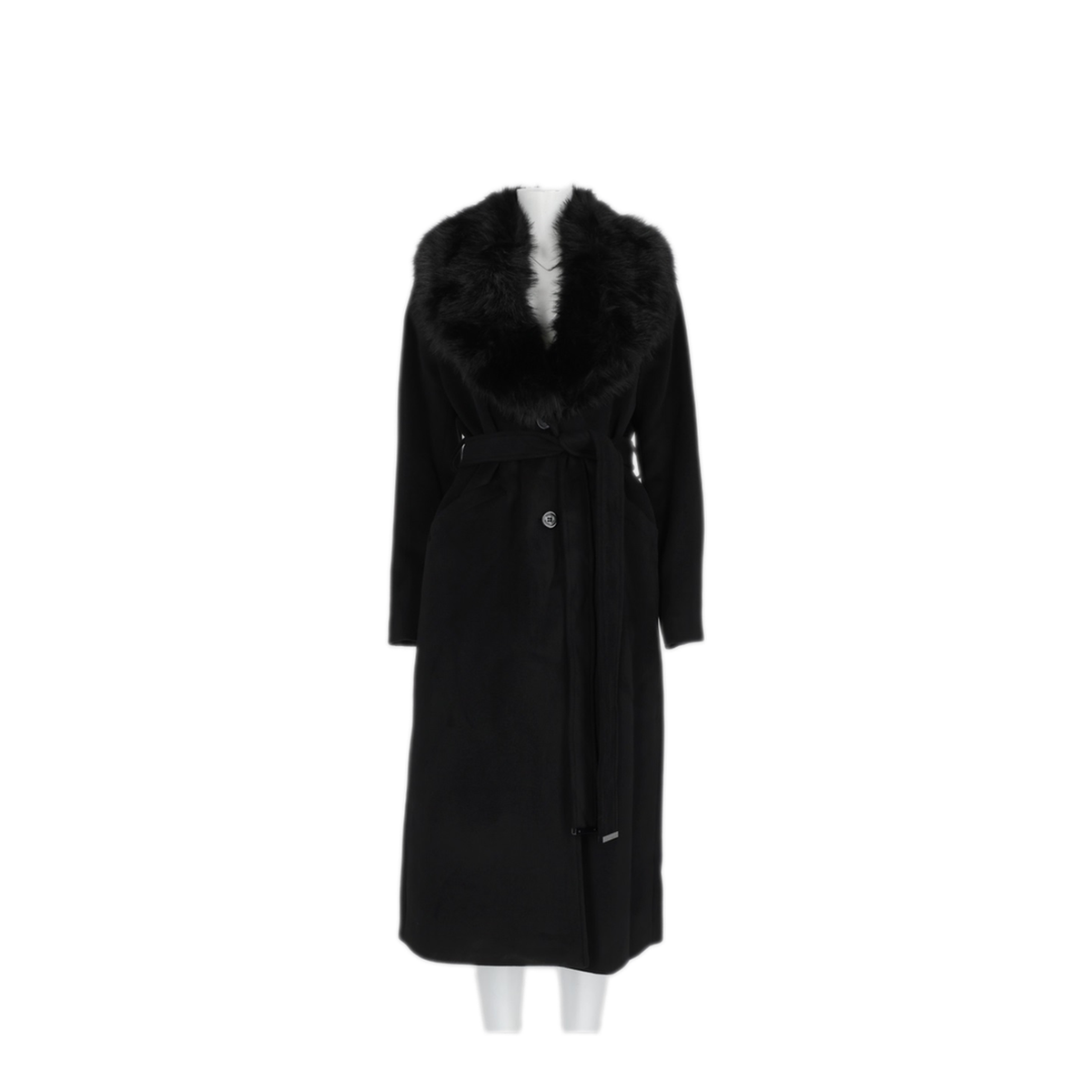 MAYFEYR - MICHAEL BY MICHAEL KORS - Wool Blend Black Trench Coat - 77G7569M11001BLACK