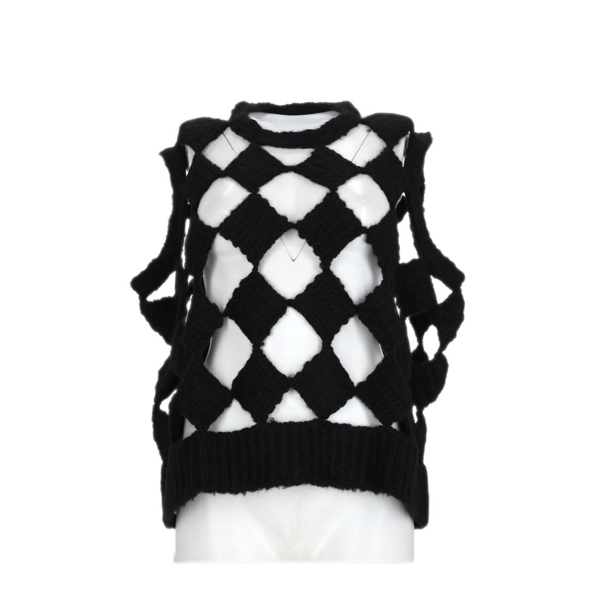 MAYFEYR - Rick Owens - Cashmere Silk Black Top - RO02F5687WSSEHK09