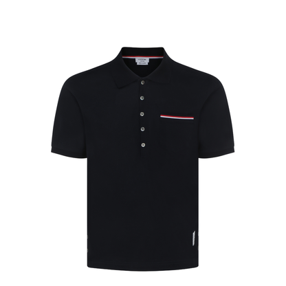 MAYFEYR - Thom Browne - Short Sleeves Polo - MJP022A01455