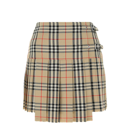 MAYFEYR - Burberry - Embroidered Wool Mini Skirt - 8025832A7028