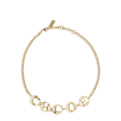 Script Choker Necklace
