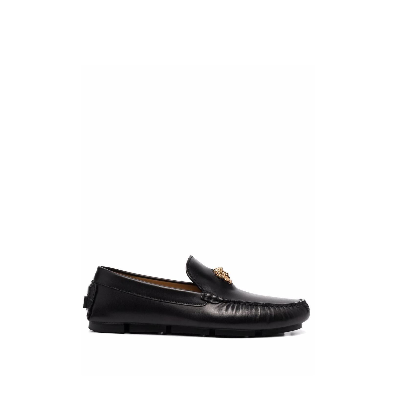 Versace Flat shoes Black