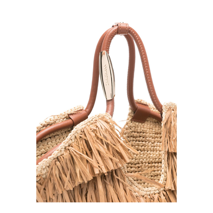Goldentime Fringed Tote Bag