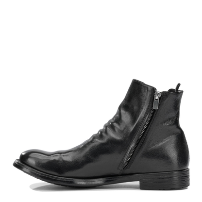 MAYFEYR - Officine Creative - Hive 036 Ankle Boots With Zipper - HIVE036IGNISTNERO