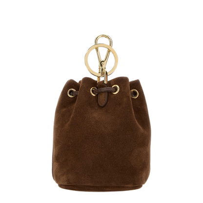 MAYFEYR - Prada - Chocolate Suede Pouch - 1TT2562HINF0DFI