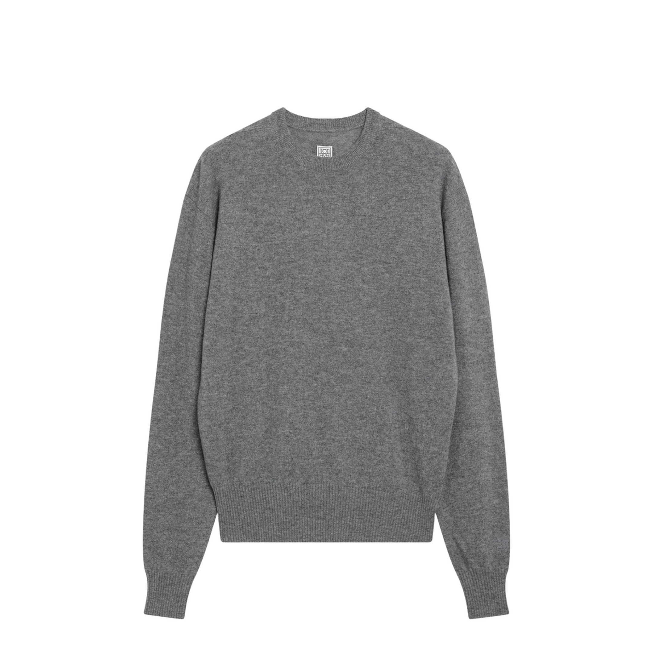 MAYFEYR - Toteme - Classic Cashmere Crew-Neck Sweater In Mid Grey Melange - 261-WRT0613YA0016020
