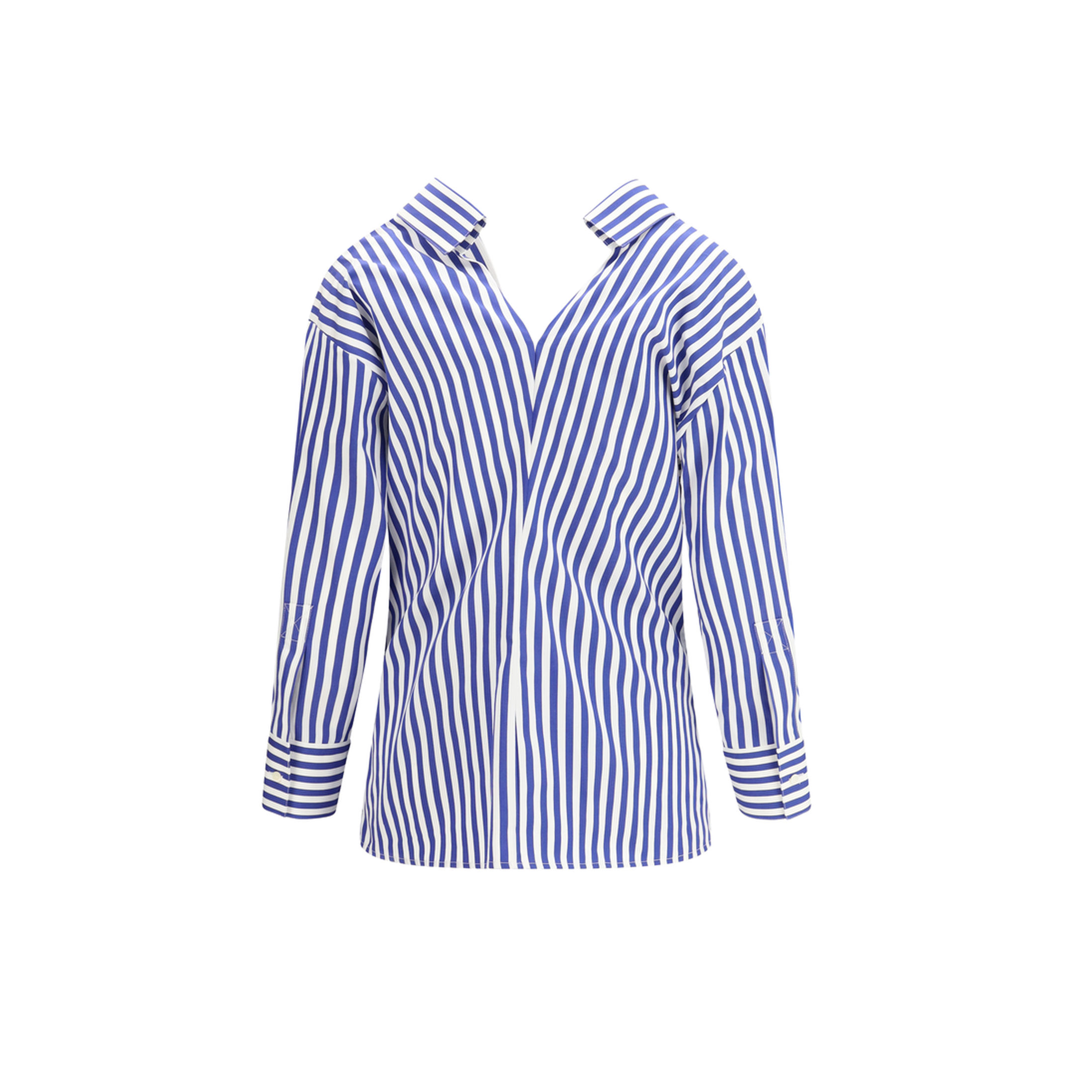 MAYFEYR - Givenchy - Open Cotton Shirt - BW61JH16CN