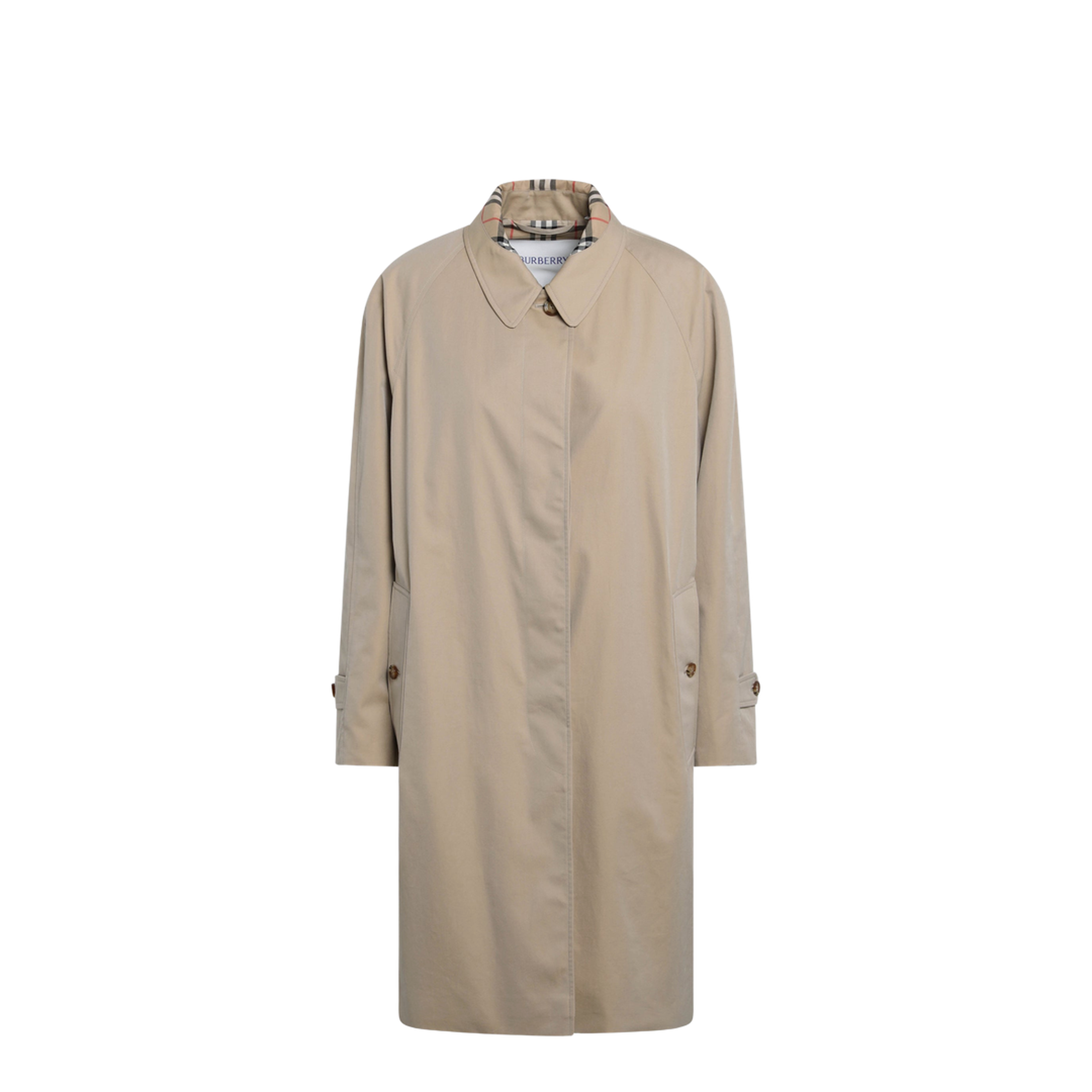 MAYFEYR - Burberry - Honey Beige Cotton Coat - 8129462134864A1366
