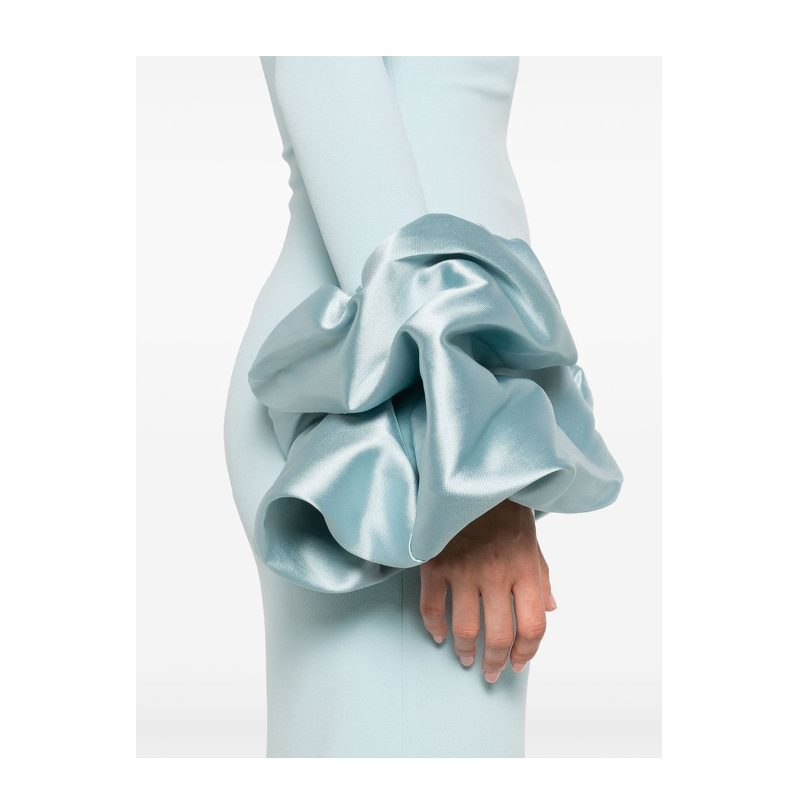 Storm Maxi Dress in Arctic Blue