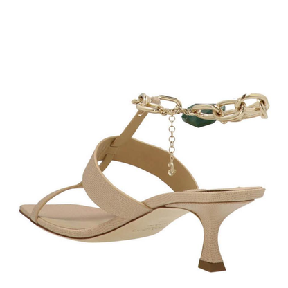 MAYFEYR - Jimmy Choo - Reed Sandal In Embossed Leather - REED50BAXBAR