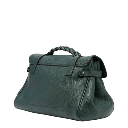 Alexa Heavy Leather Handbag - Green